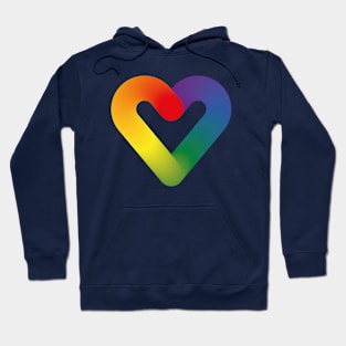 Pride Heart Front Hoodie